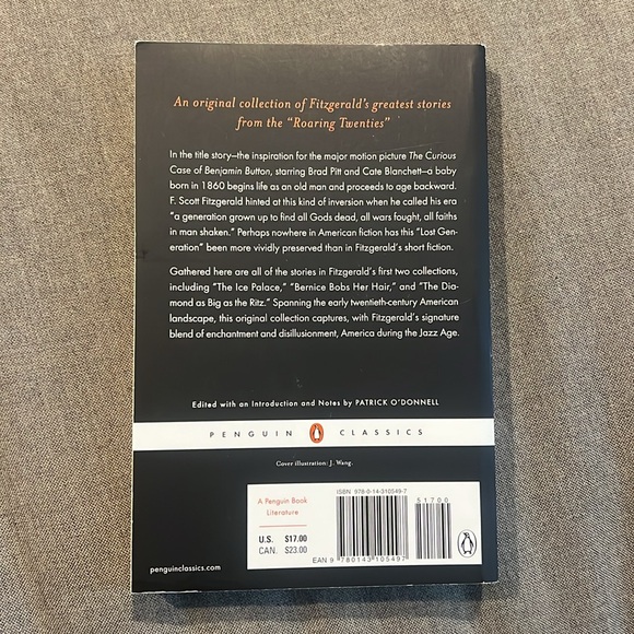 📚The Curious Case of Benjamin Button by F. Scott Fitzgerald - Picture 2 of 2
